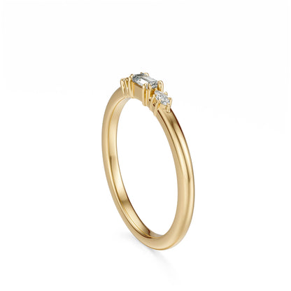 The Sonnet Ring | Diamond - Lavender Creek Gems 