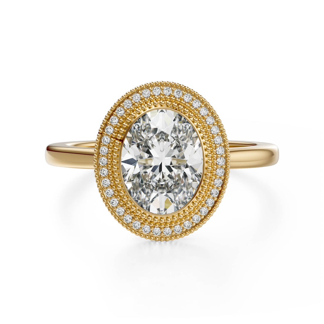 The Satine Ring | Oval