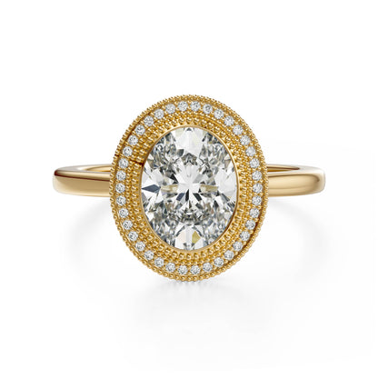 The Satine Ring | Oval