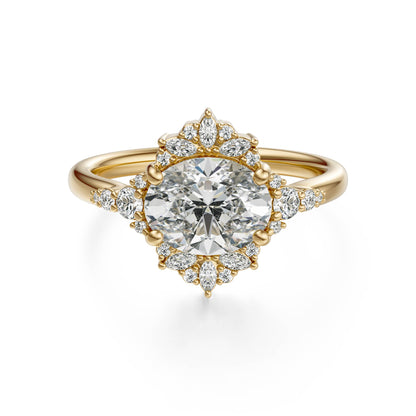 The Comtesse Ring | Oval | Setting Only