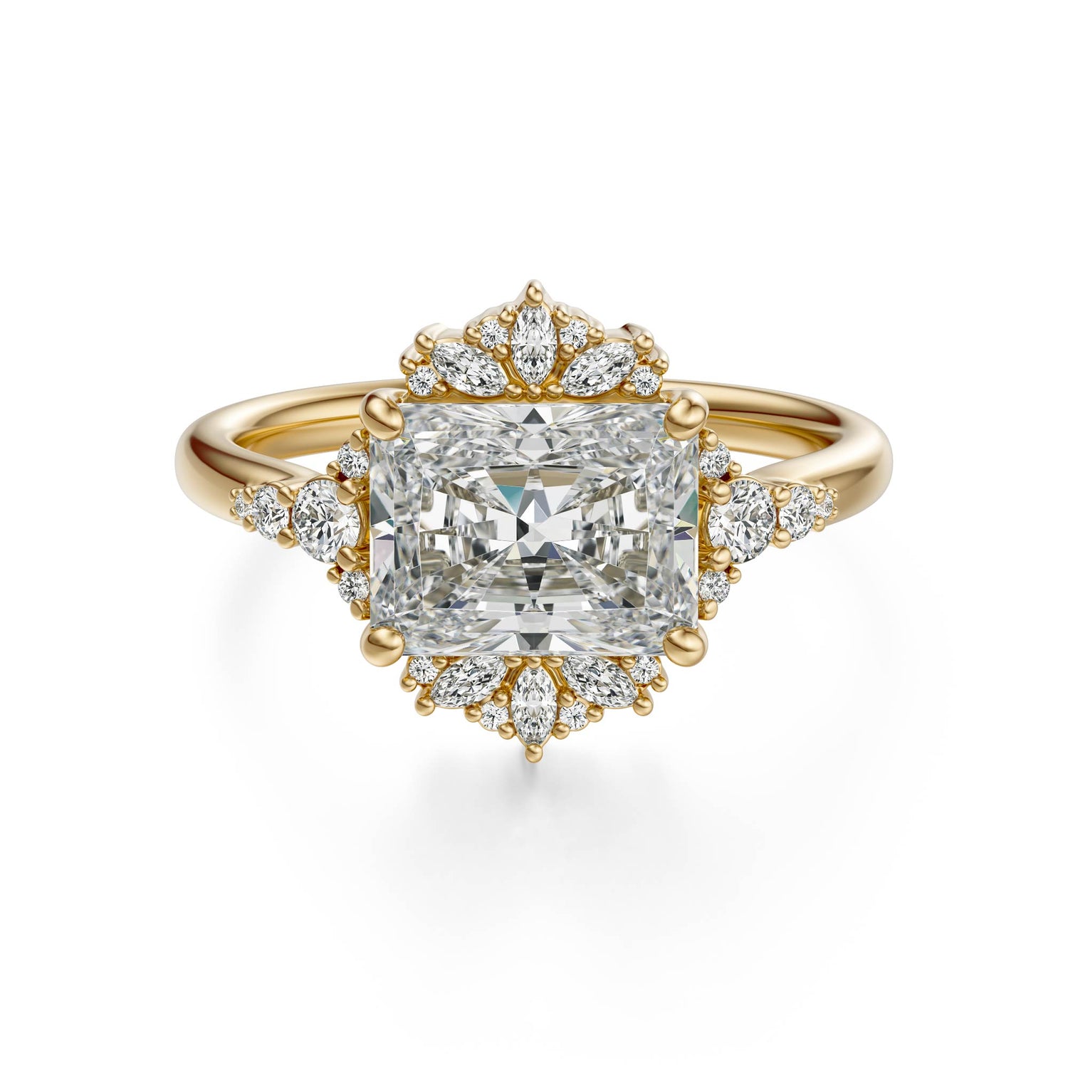 The Comtesse Ring | Radiant | Setting Only