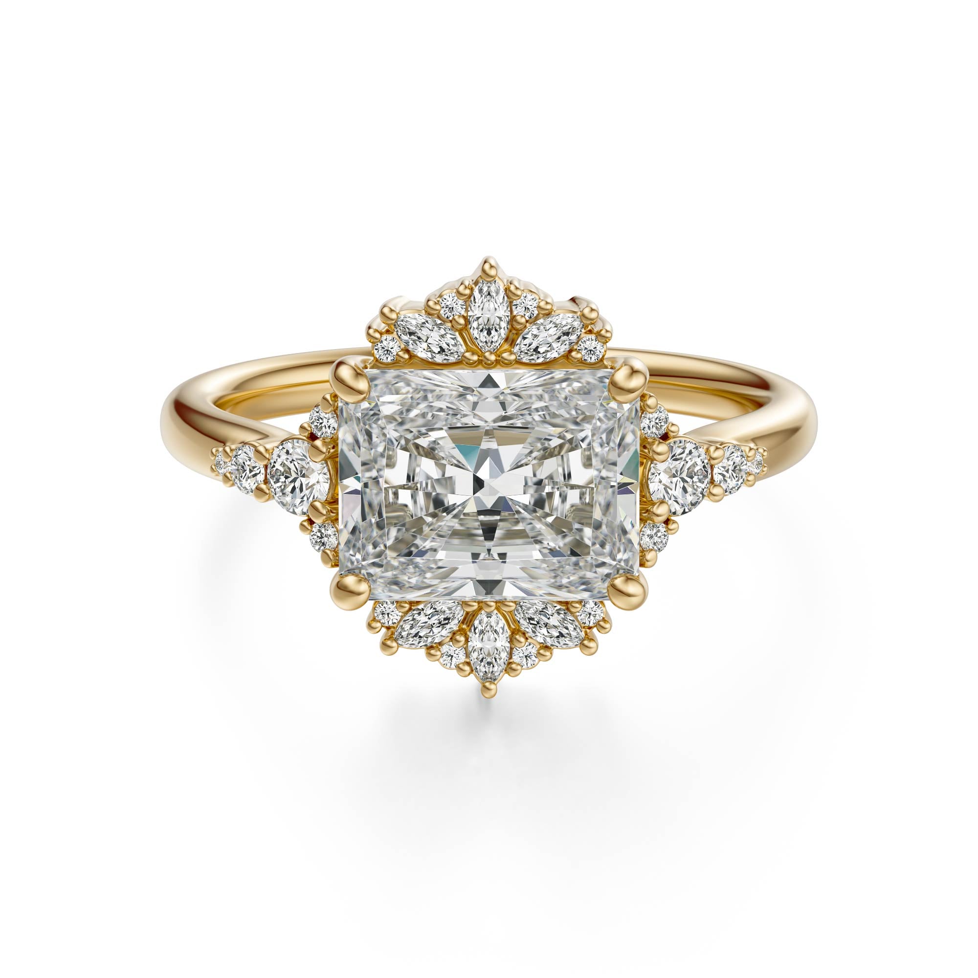 The Comtesse Ring | Radiant | Setting Only