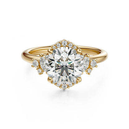 The Naevia Ring | Round