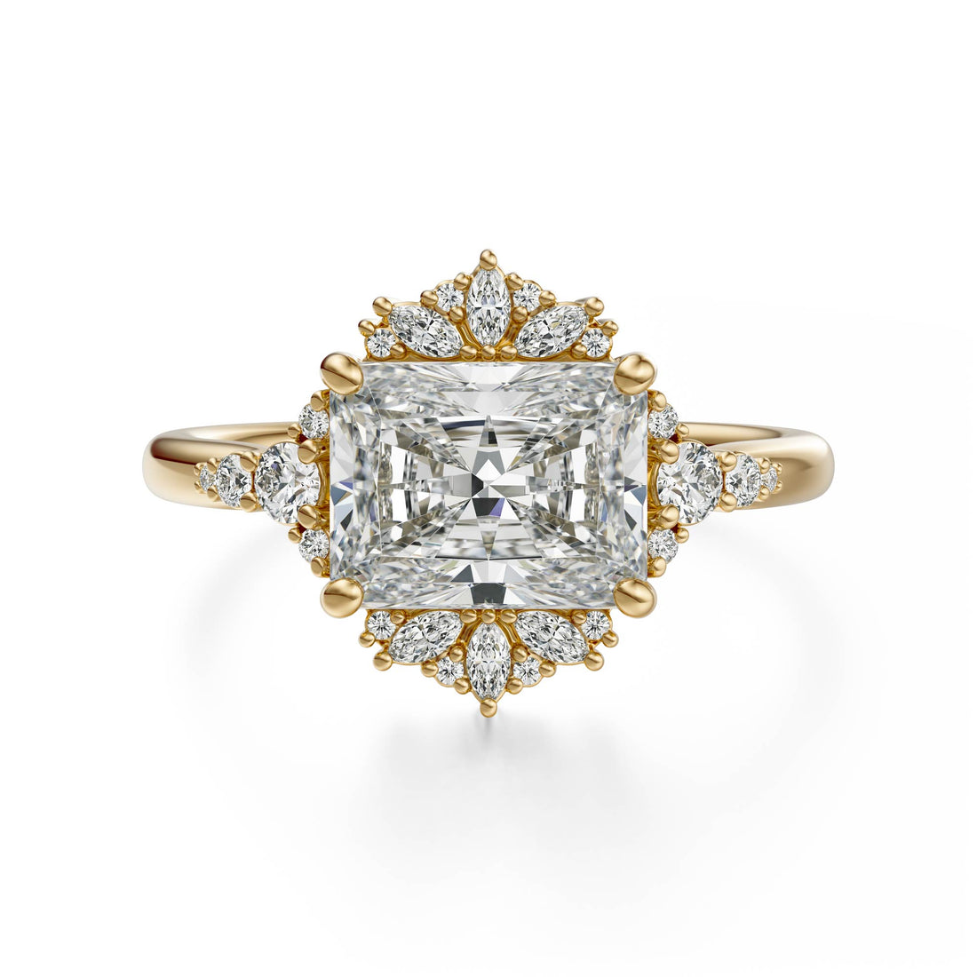 The Comtesse Ring | Radiant | Setting Only