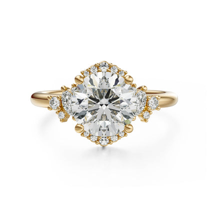The Naevia Ring | Round