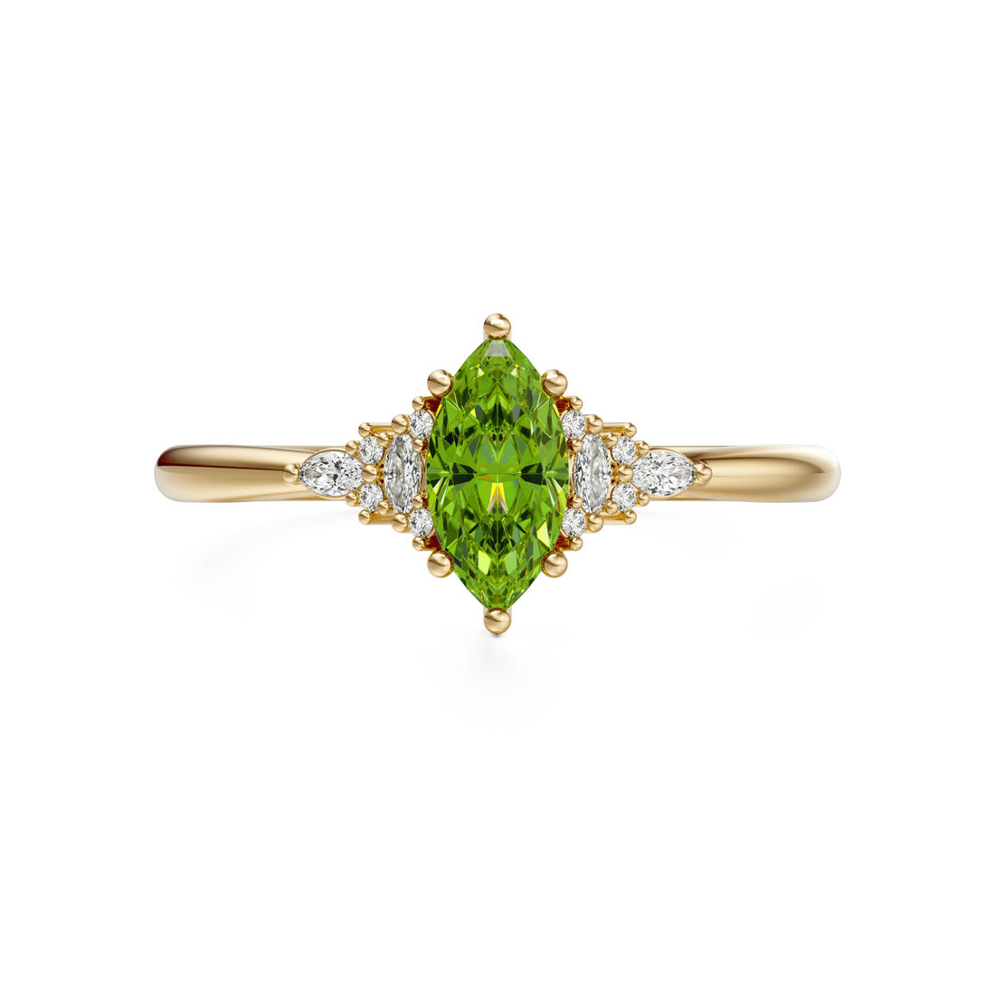 The Mini Maeve Ring | Peridot