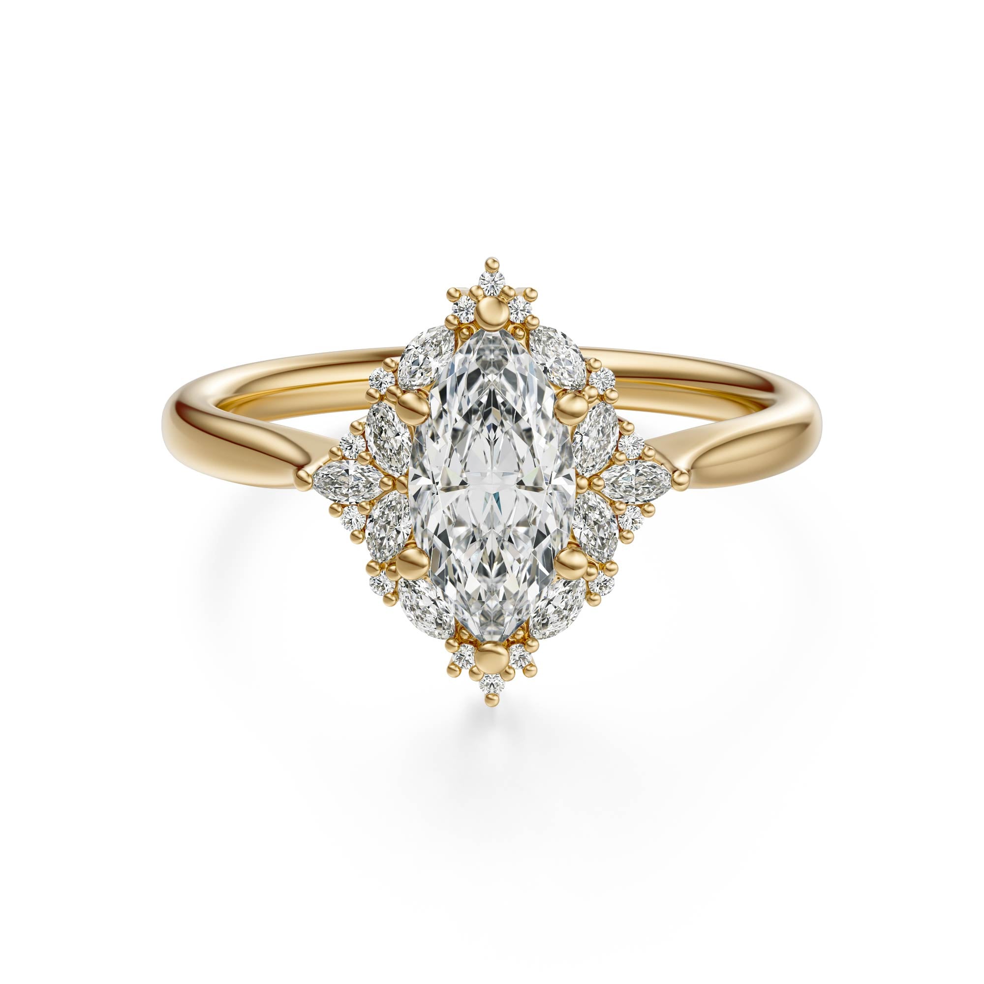 The Noemi Ring | Setting Only - Lavender Creek Gems 