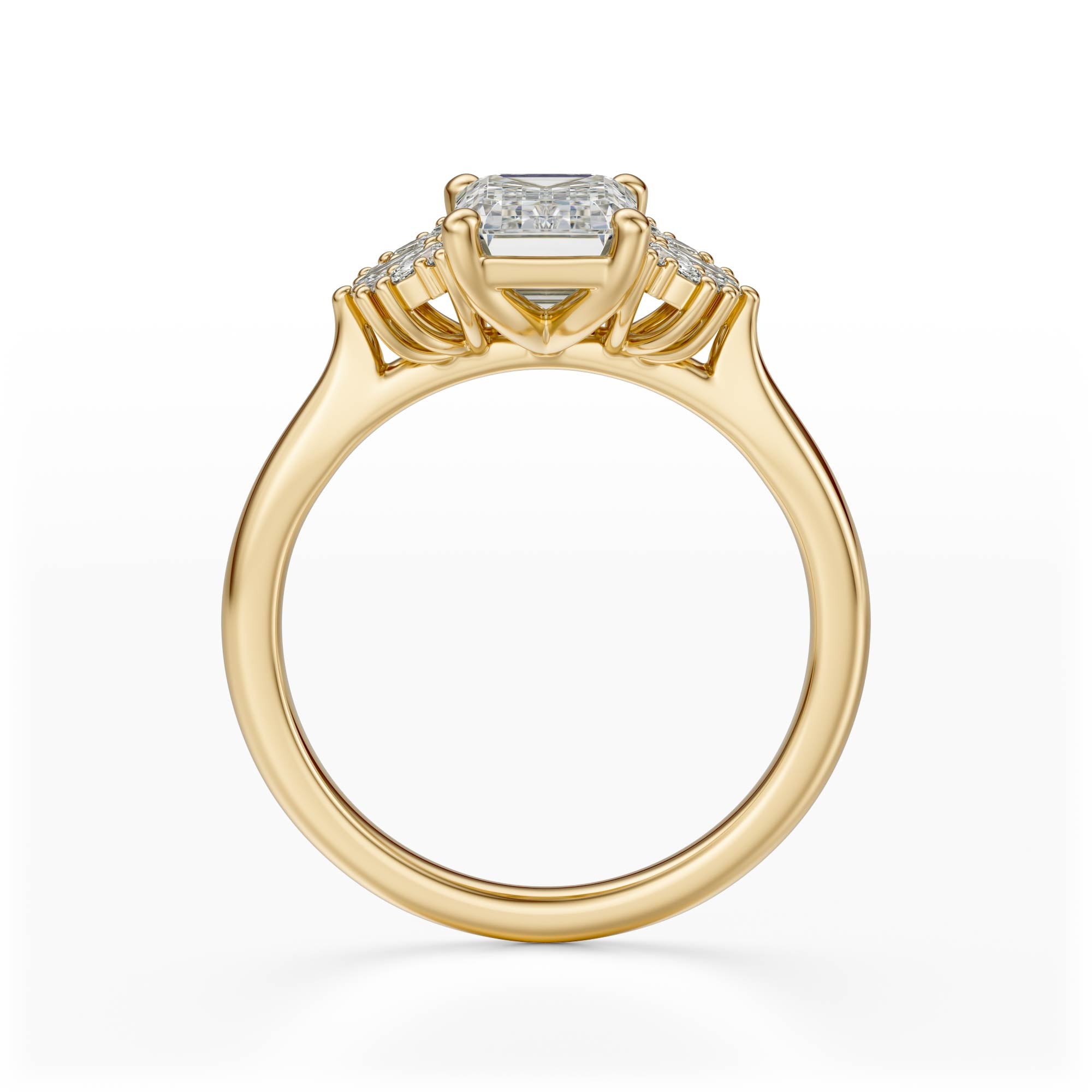 The Ambrosia Ring | Emerald Cut - Lavender Creek Gems 