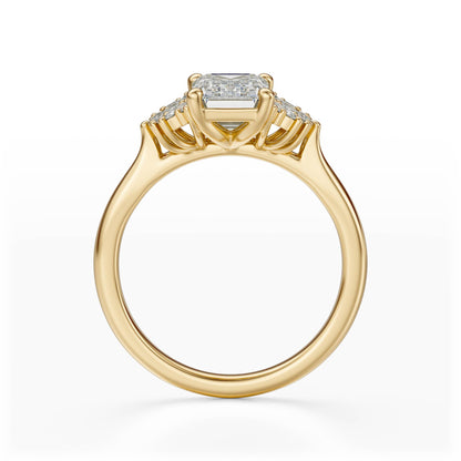 The Ambrosia Ring | Emerald Cut - Lavender Creek Gems 