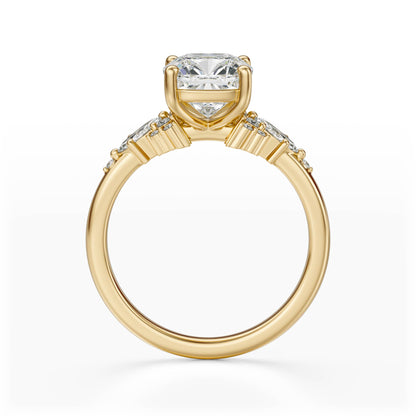 The Ascendant Ring | Cushion - Lavender Creek Gems 