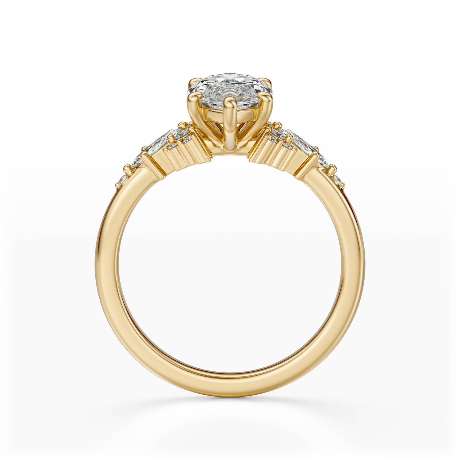 The Ascendant Ring | Marquise - Lavender Creek Gems 