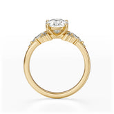 The Ascendant Ring | Pear - Lavender Creek Gems 