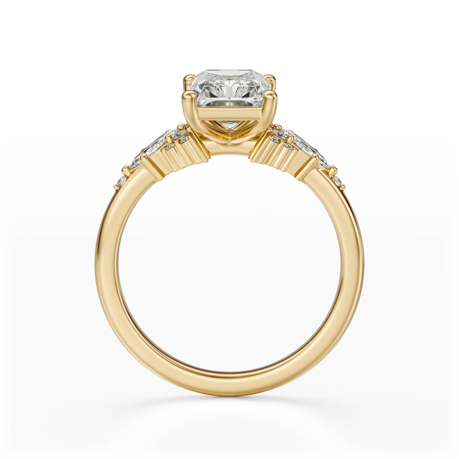 The Ascendant Ring | Radiant - Lavender Creek Gems 