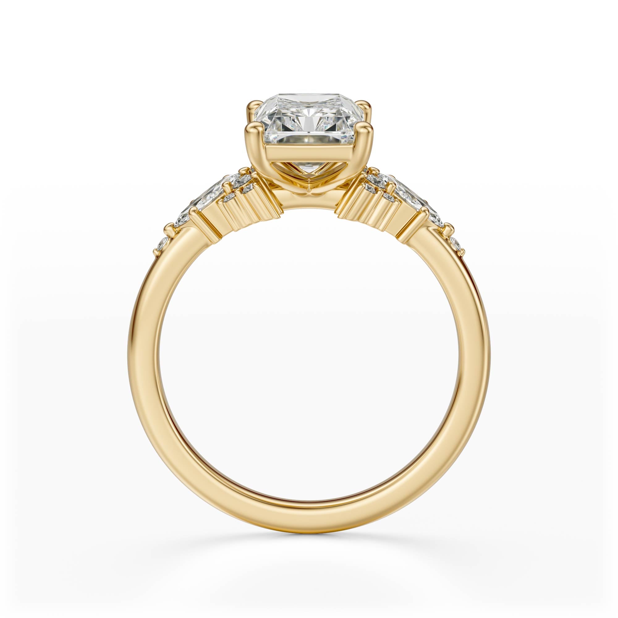 The Ascendant Ring | Radiant - Lavender Creek Gems 