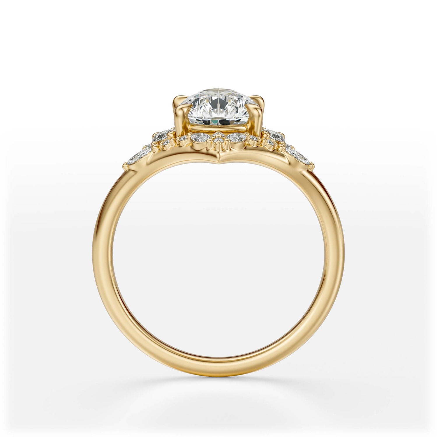The Aurora Ring | Setting Only