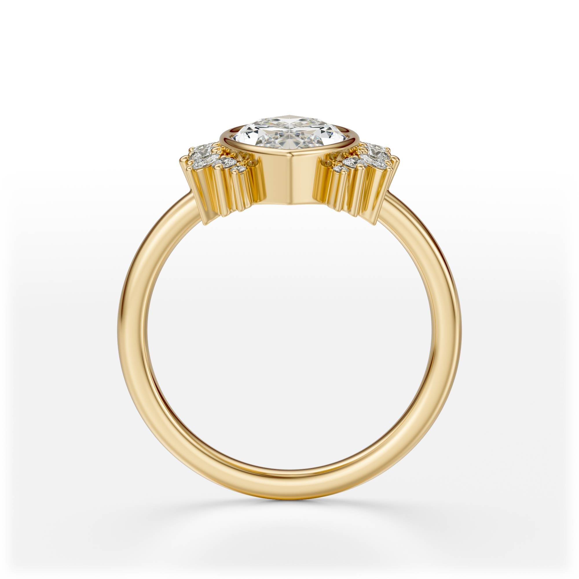The Bezel Eleanor Ring | Setting Only
