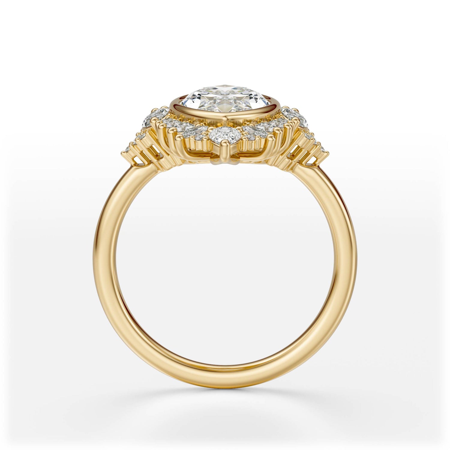 The Ethereal Ring | Marquise | Setting Only