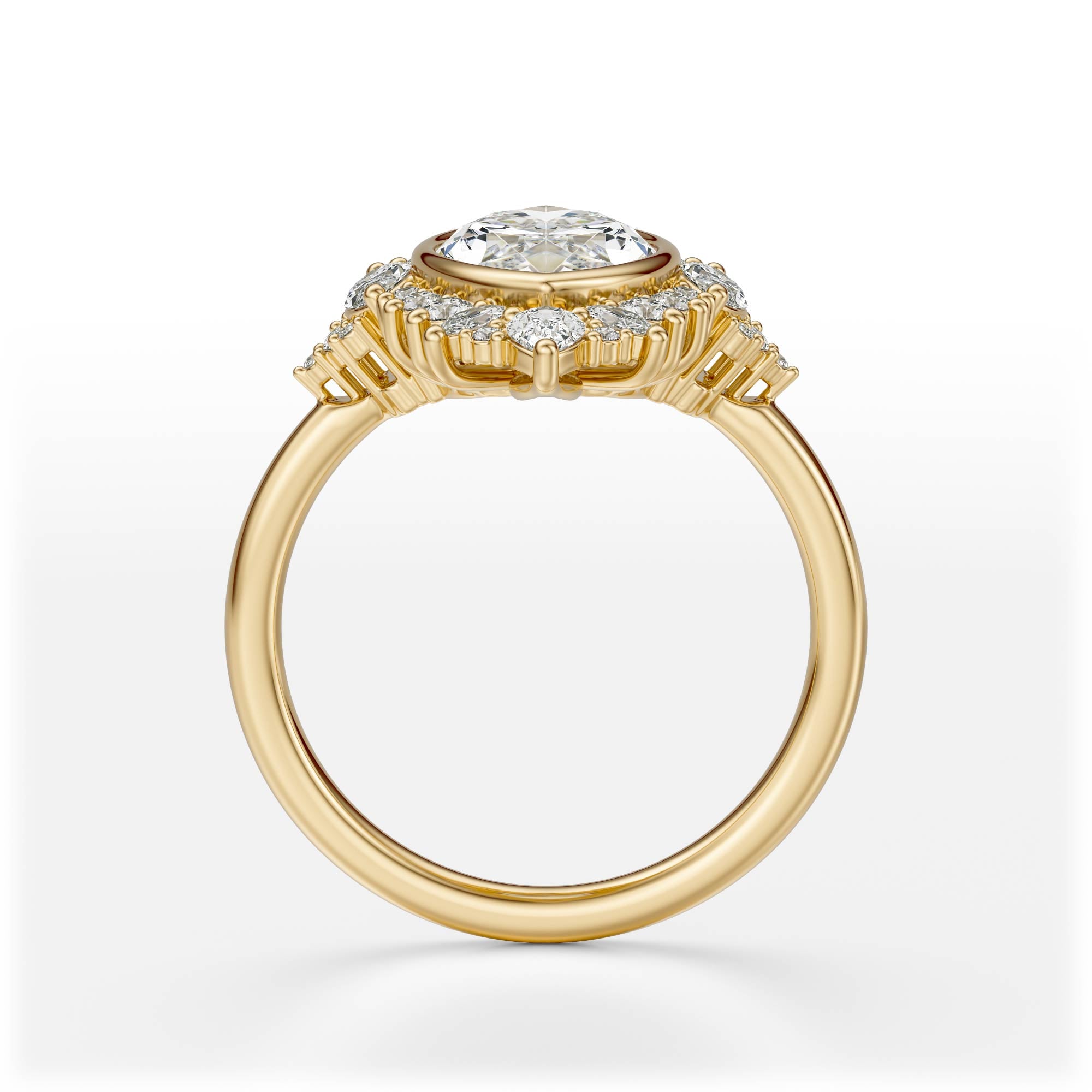 The Ethereal Ring | Marquise | Setting Only