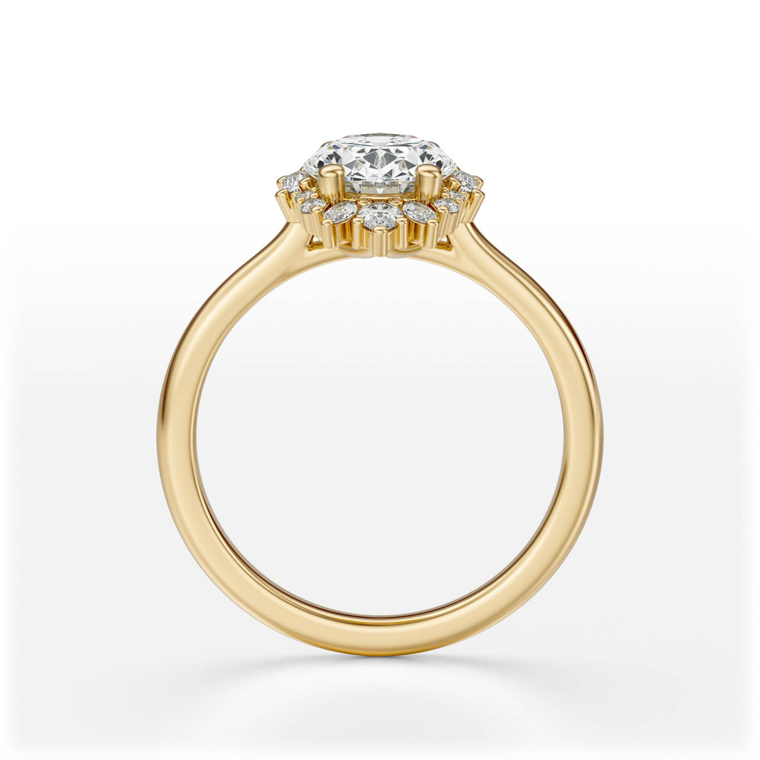 The Georgia Ring | Oval | Setting Only