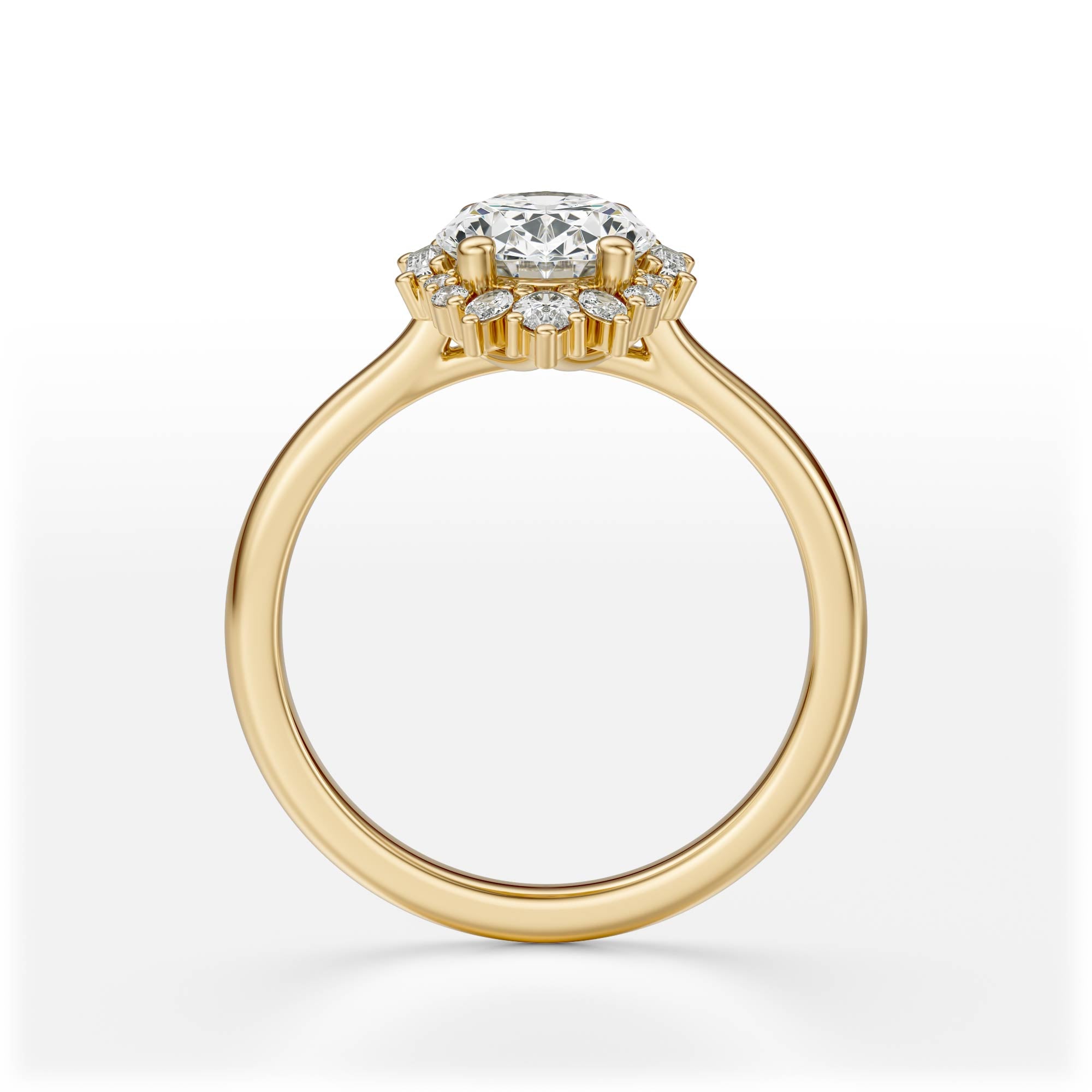 The Georgia Ring | Oval | Setting Only