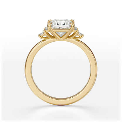 The Elevated Mira Ring | Princess | Setting Only