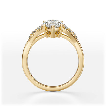 The Lyria Ring | Marquise | Setting Only
