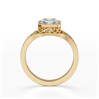 The Endearment Ring | Radiant - Lavender Creek Gems 