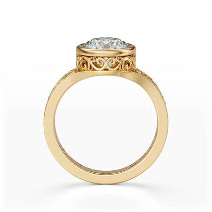 The Endearment Ring | Round - Lavender Creek Gems 