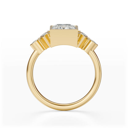 The All Bezel Maeve Ring | Princess