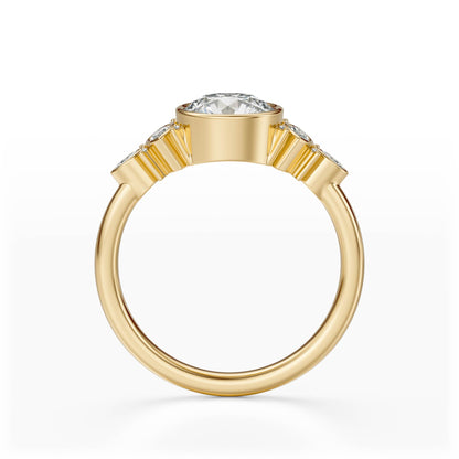 The All Bezel Maeve Ring | Round