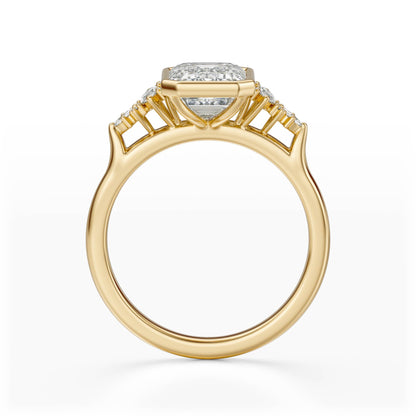 The Bezel Maeve Ring | Emerald Cut