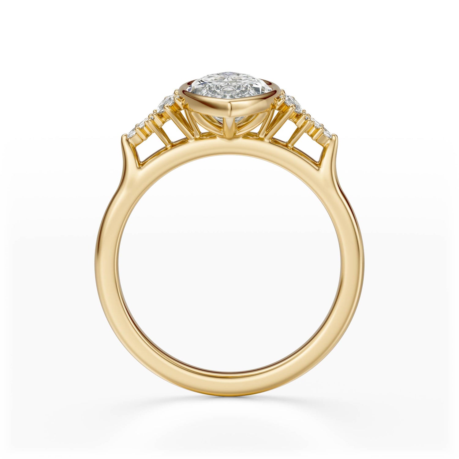 The Bezel Maeve Ring | Marquise