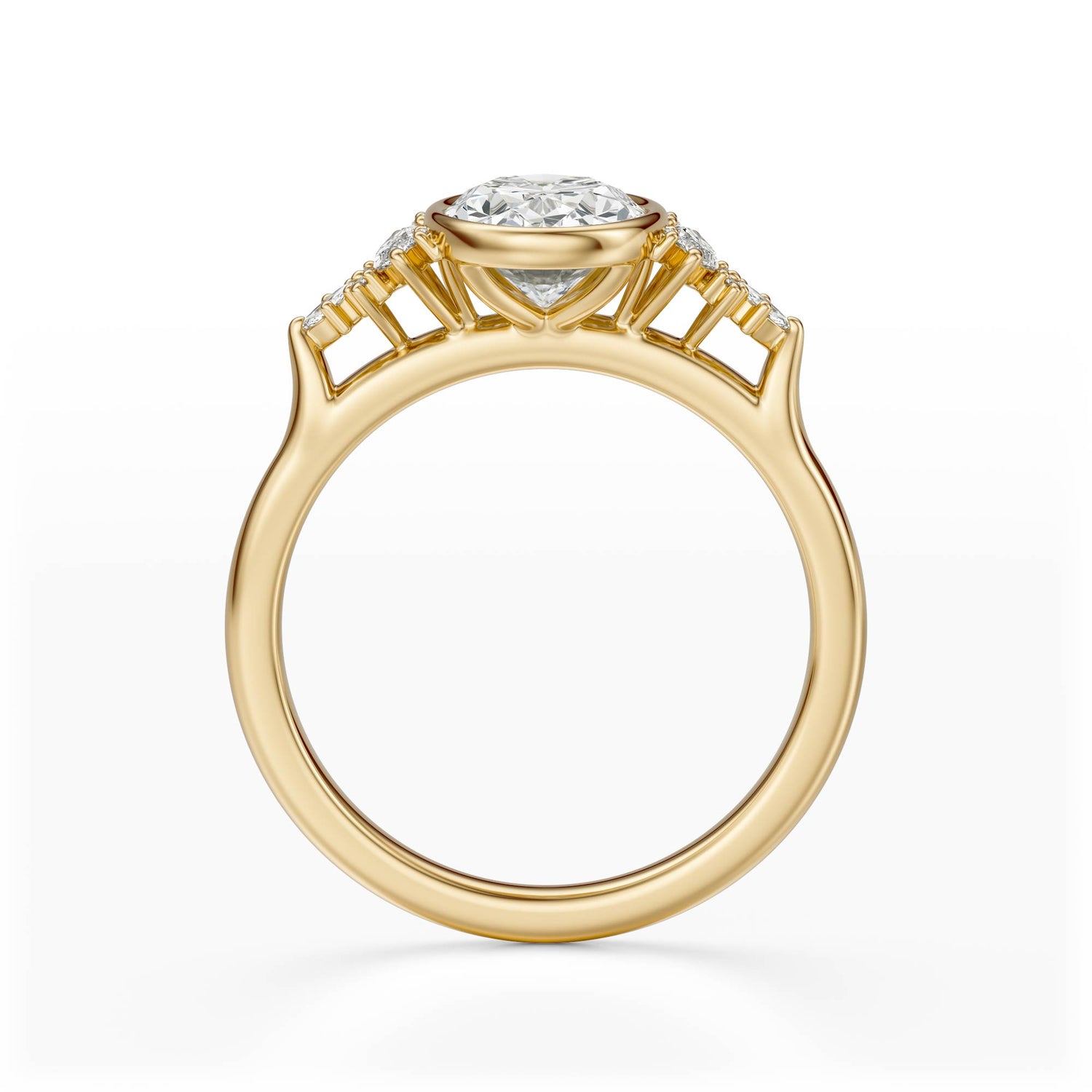 The Bezel Maeve Ring | Oval