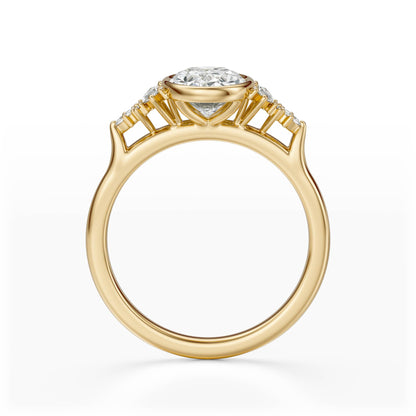 The Bezel Maeve Ring | Oval