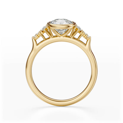 The Bezel Maeve Ring | Round | Setting Only