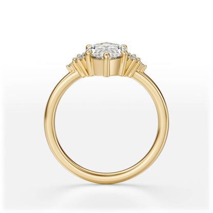 The Low Maren Ring | Marquise | Setting Only