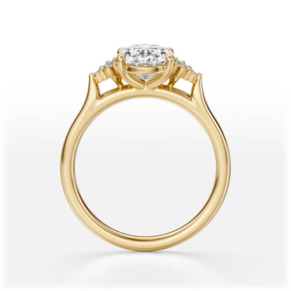 The Maren Ring | Oval | Setting Only