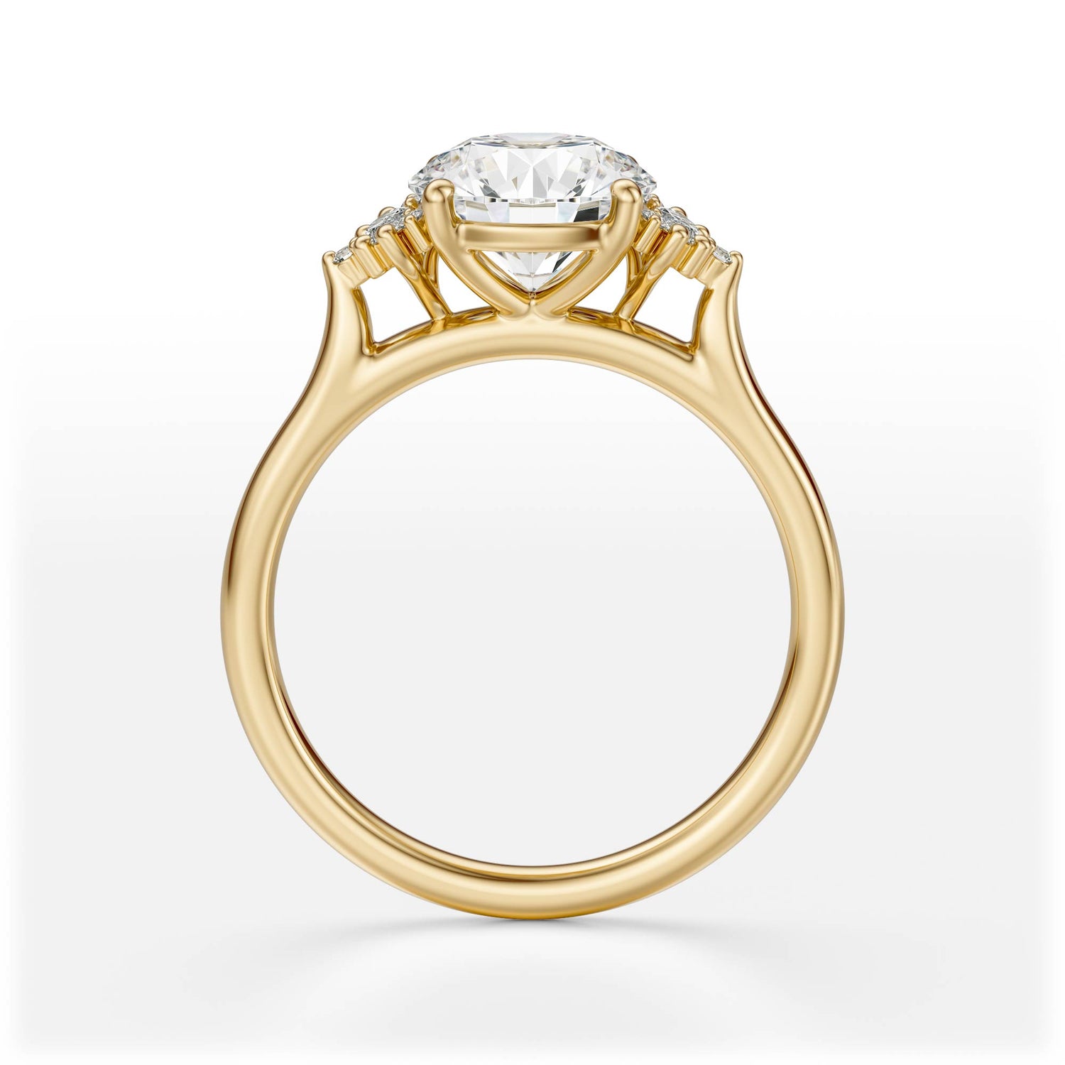 The Maren Ring | Round | Setting Only