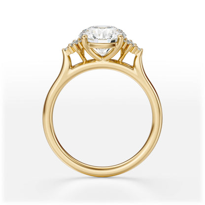 The Maren Ring | Round | Setting Only