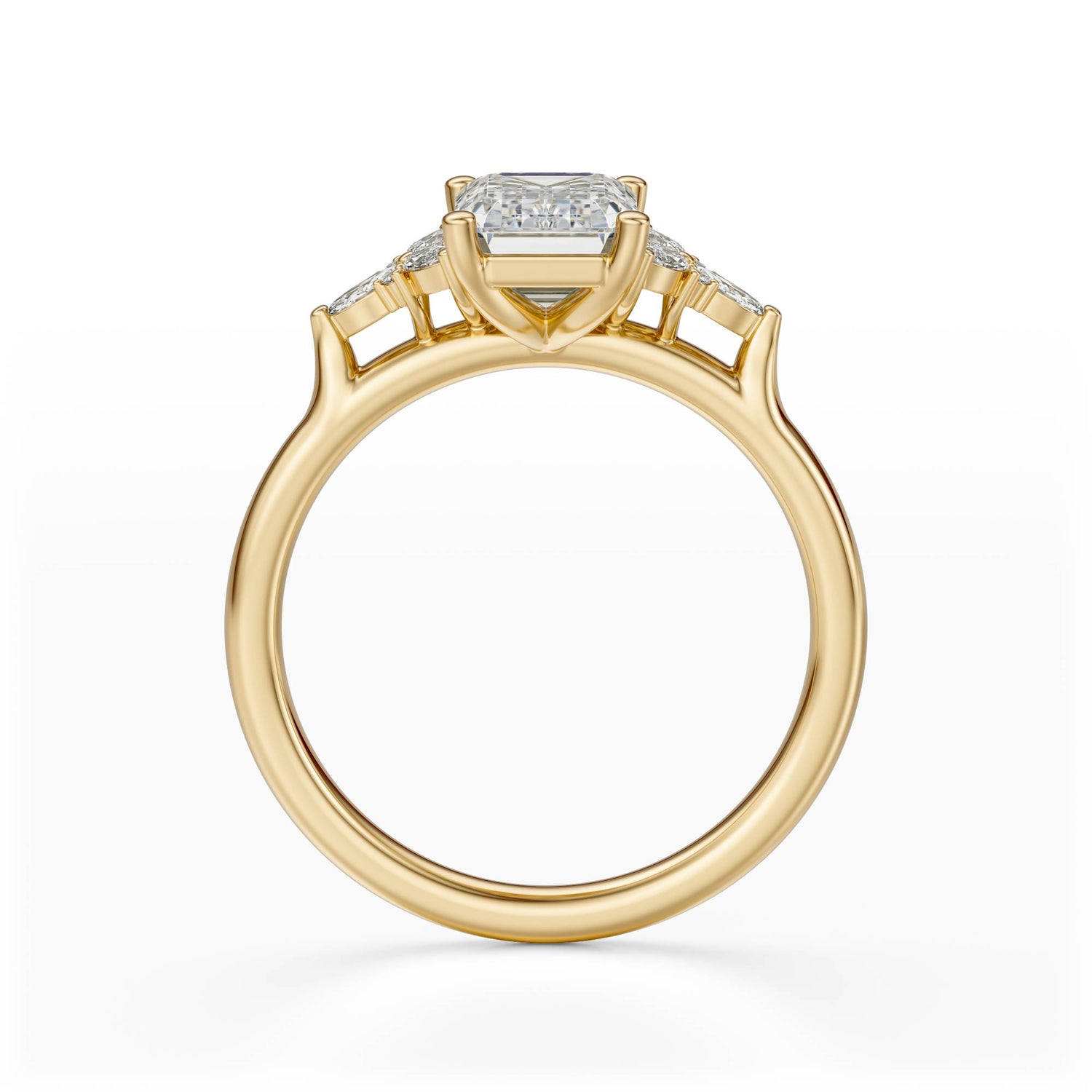 The Meadow Ring | Emerald Cut - Lavender Creek Gems 