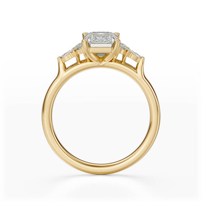 The Meadow Ring | Emerald Cut - Lavender Creek Gems 