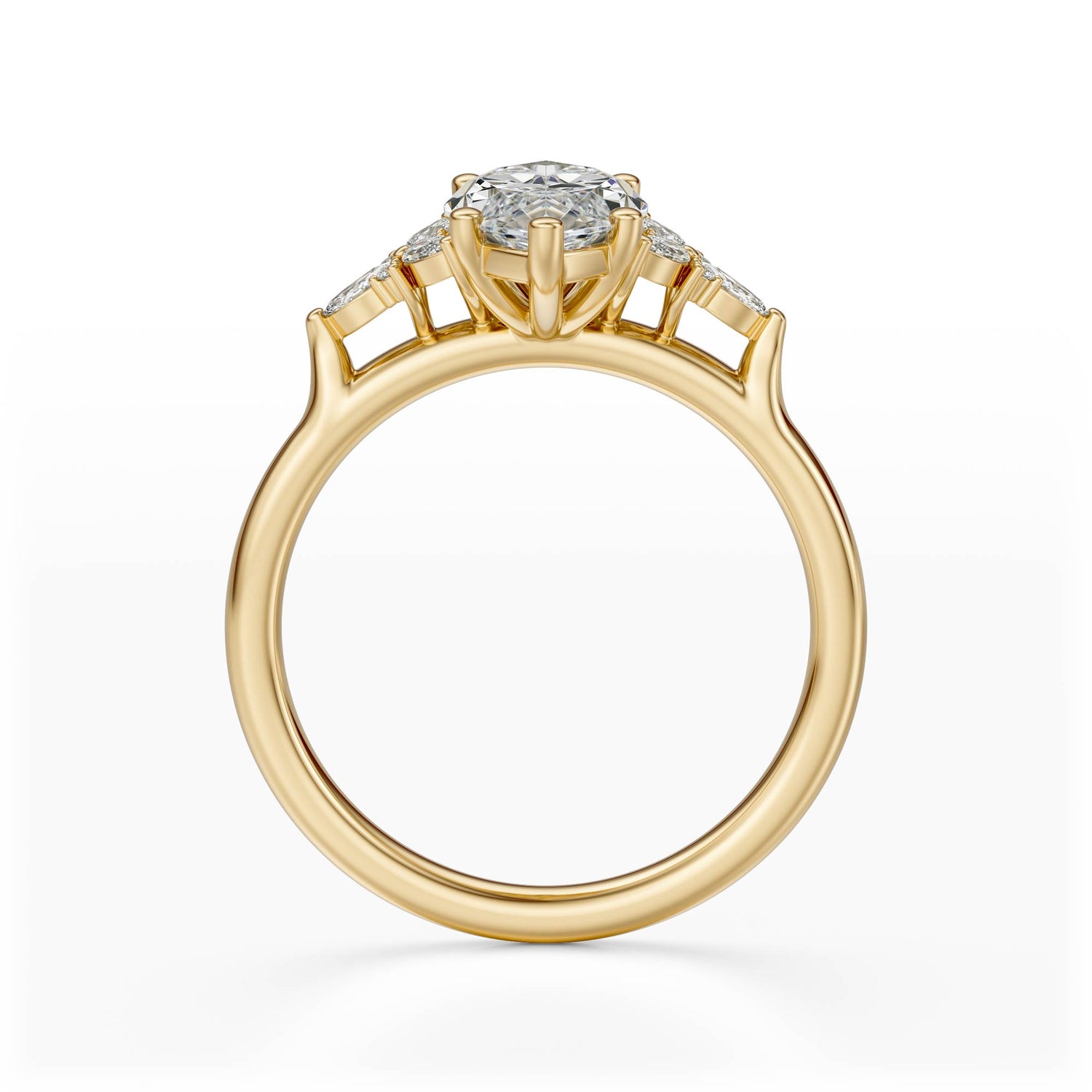 The Meadow Ring | Marquise | Setting Only - Lavender Creek Gems 