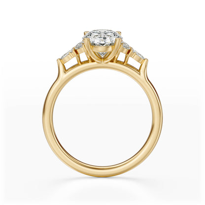 The Meadow Ring | Oval - Lavender Creek Gems 