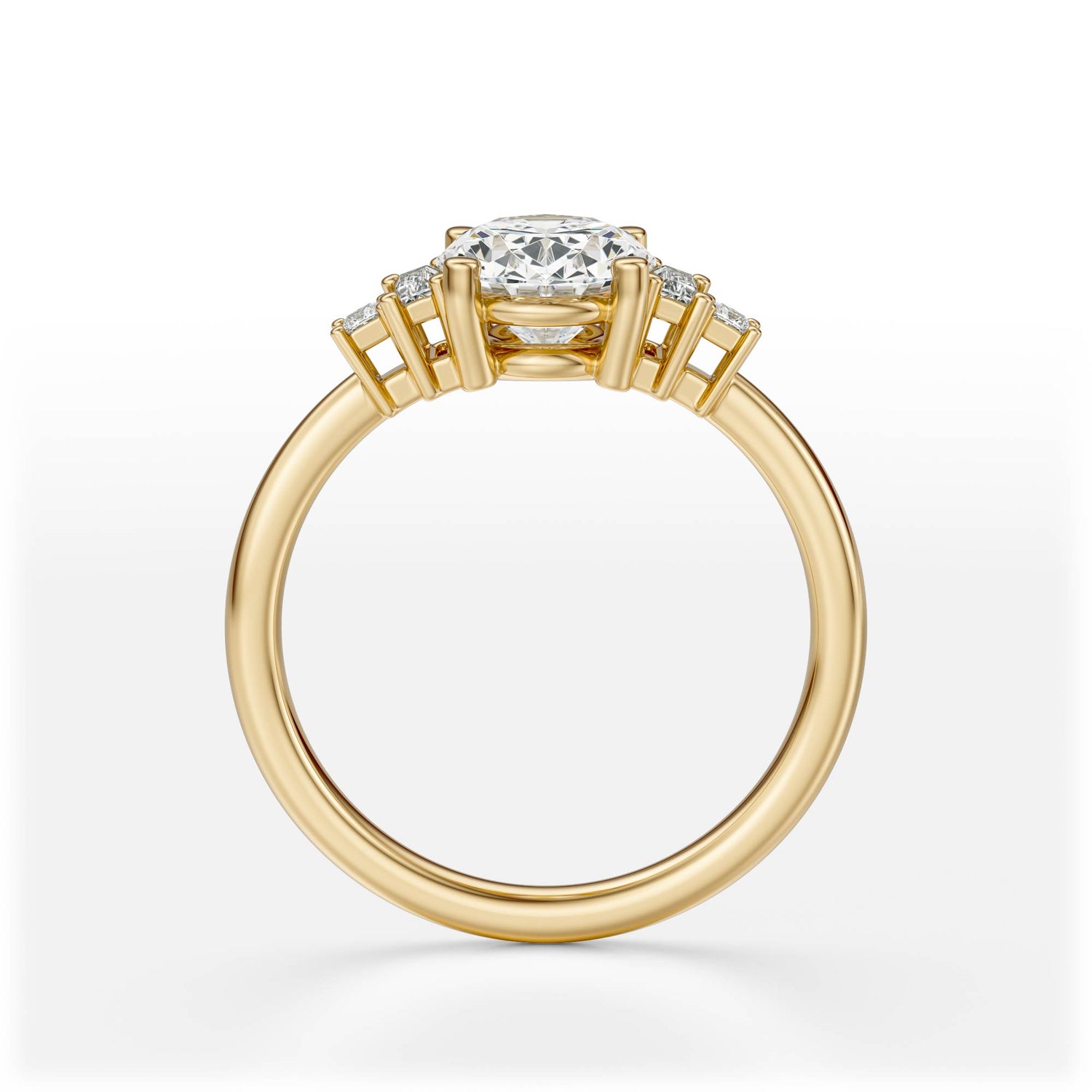 The Mira Ring | Oval