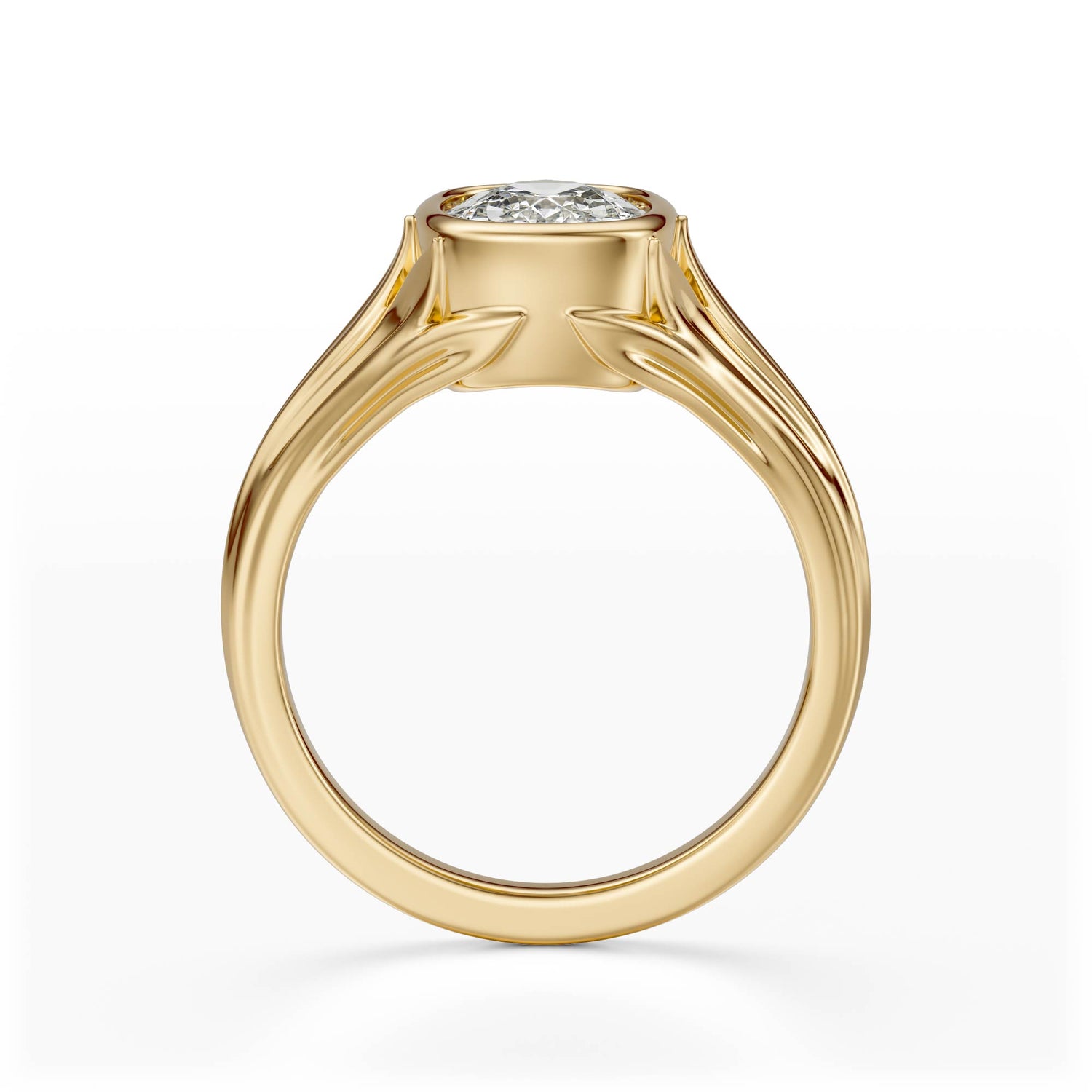 The Nightbloom Ring | Elongated Cushion - Lavender Creek Gems 