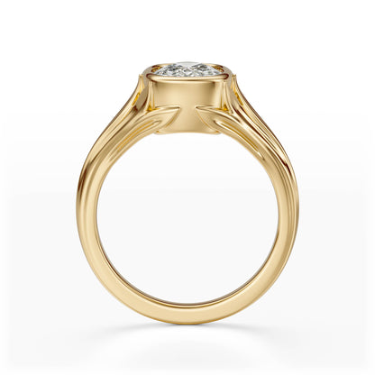 The Nightbloom Ring | Elongated Cushion - Lavender Creek Gems 