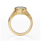 The Nightbloom Ring | Round | Setting Only - Lavender Creek Gems 