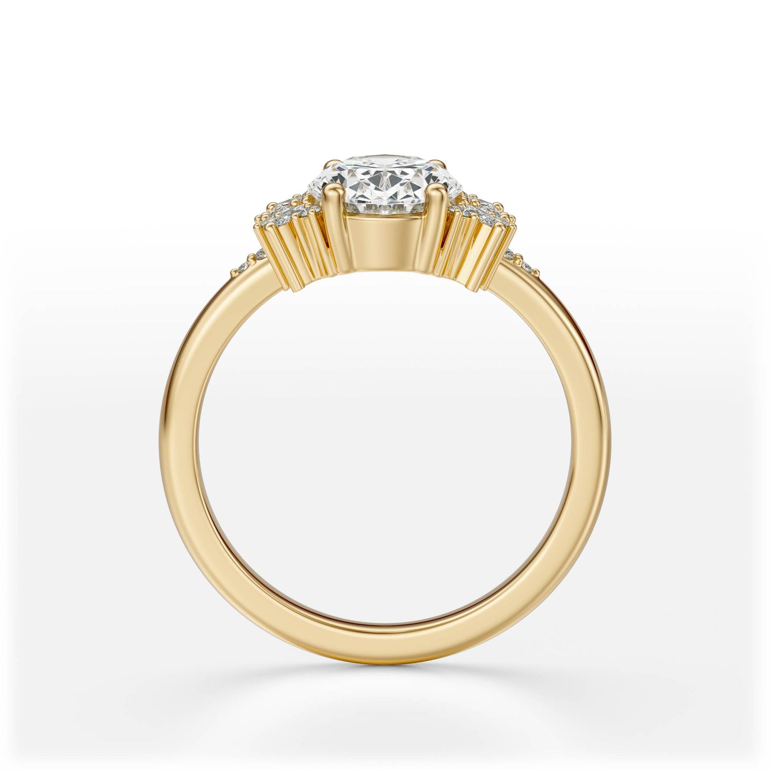 The Reverie Ring | Oval | Setting Only