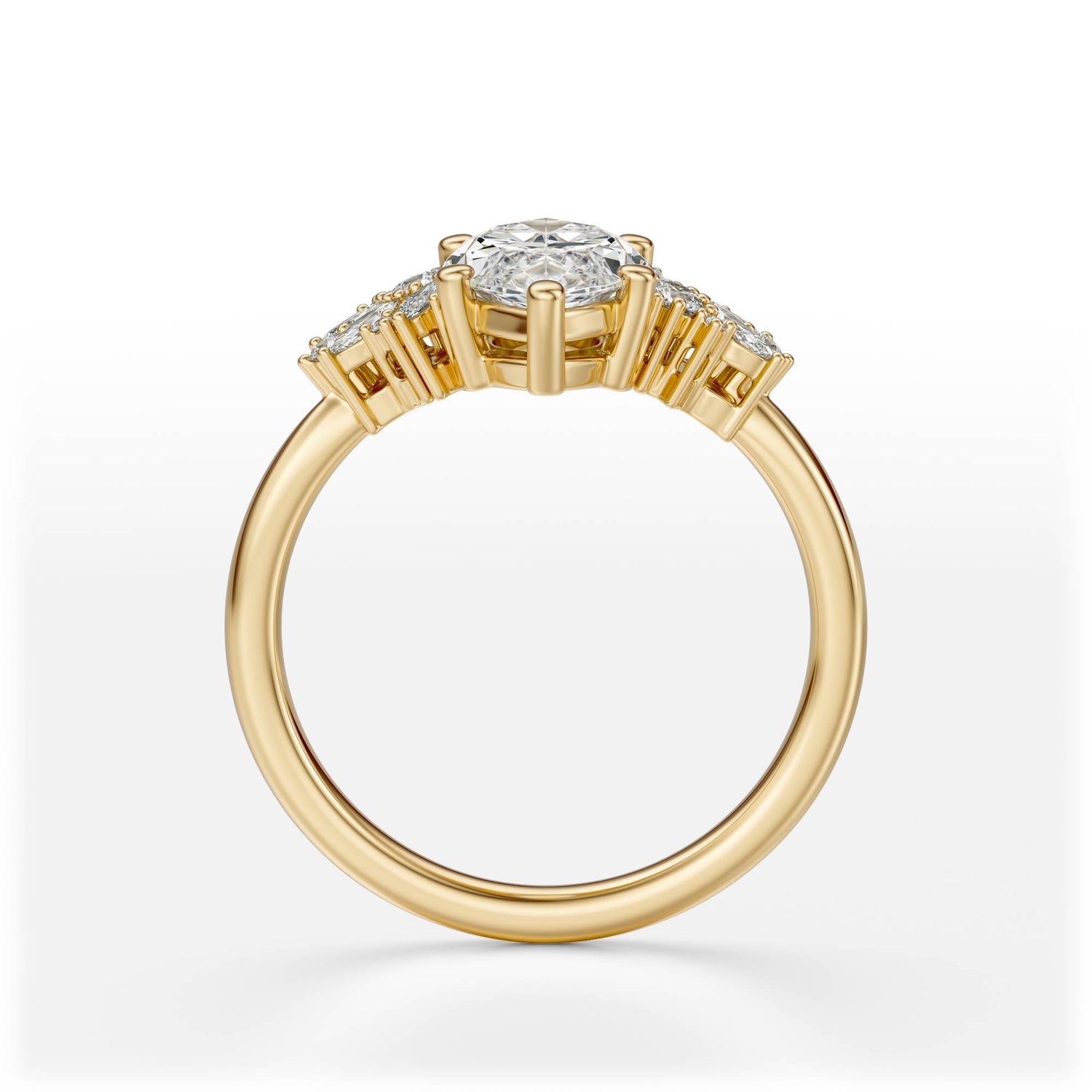 The Rosalie Ring | Marquise | Setting Only