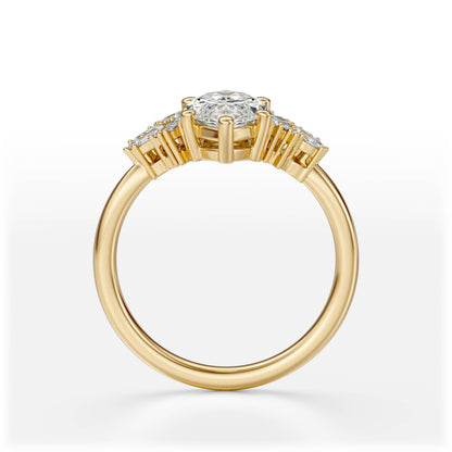 The Rosalie Ring | Marquise | Setting Only